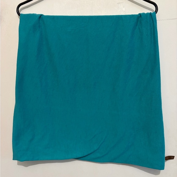 Turquoise Infinity Scarf - Picture 3 of 3